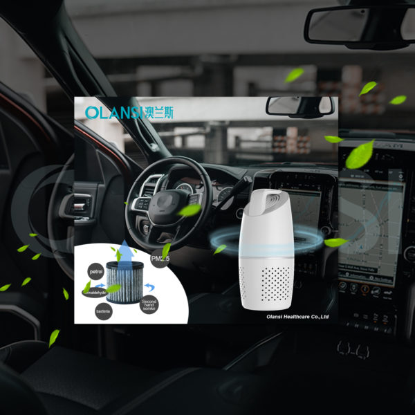 The role of a car-mounted air purifier